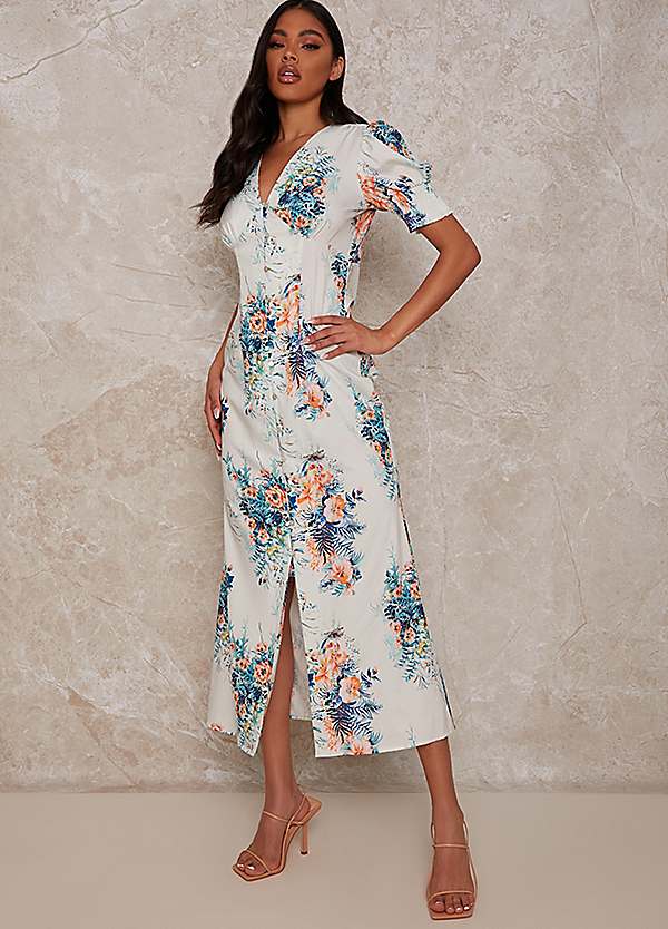 Chi chi london sales white floral dress