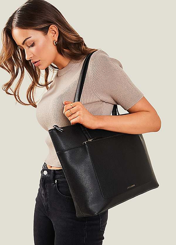 Front Pocket Tote Bag by Accessorize Look Again