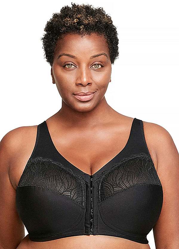 Full Figure Plus Size MagicLift Front Close Support Bra by Glamorise