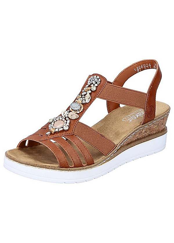 Rieker jewelled sale sandals