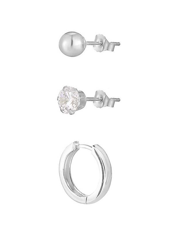 Sterling silver sales stud sets