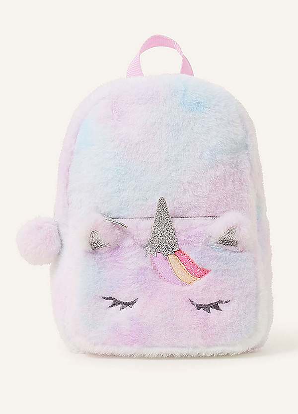 Fluffy back pack sale