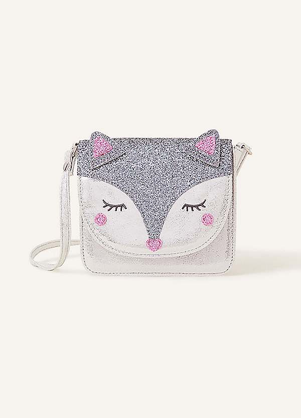 Girls Sparkle Fox Cross Body Bag by Accessorize Look Again