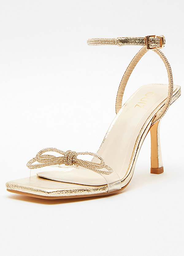 Pu on sale gold sandals