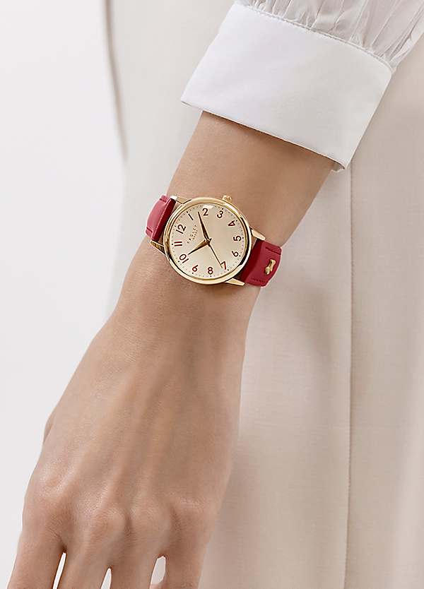 Radley watch red strap best sale