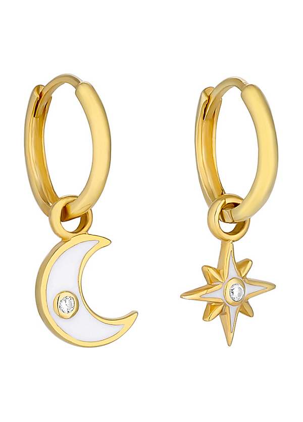 Sterling silver clearance gold plated earrings