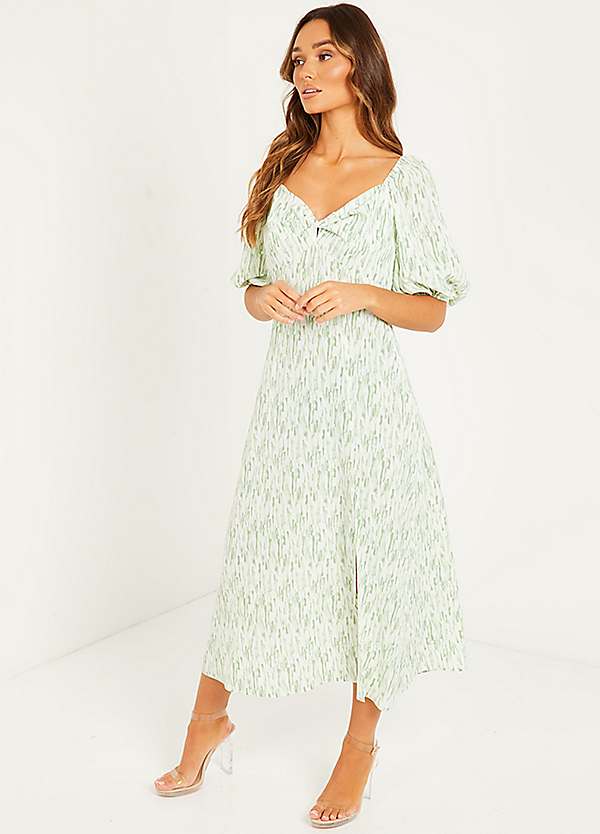 Green quiz outlet dress