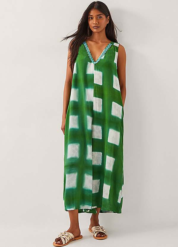 Halia Check Jumpsuit by Monsoon | Look Again