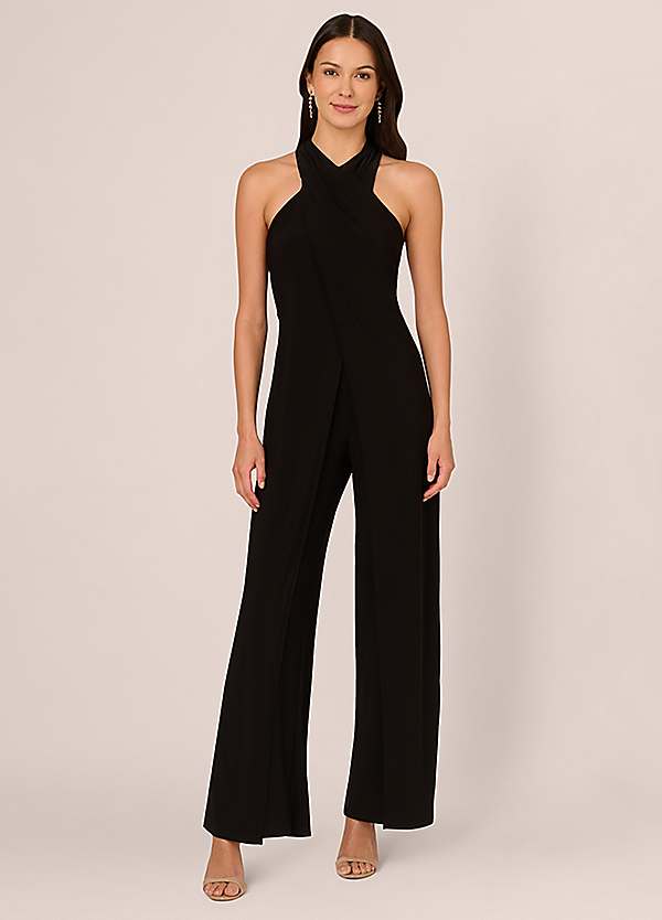 Overlay jumpsuit with sleeves online