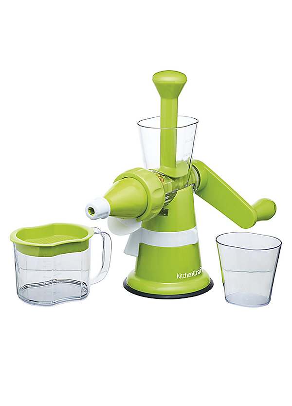 Manual juicer discount