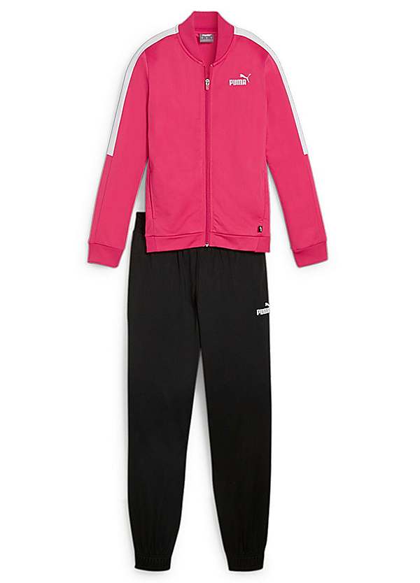 High Collar Baseball Jogging Suit by Puma Look Again