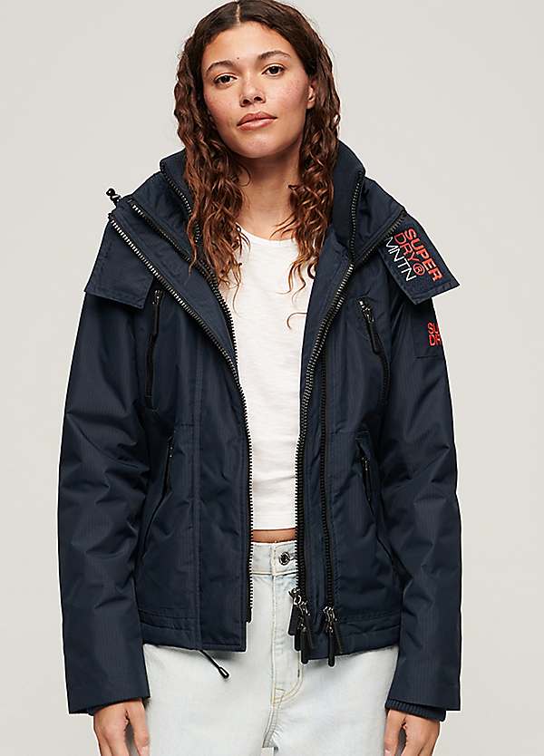 Hooded Mountain Windbreaker Jacket by Superdry Look Again - Main Image