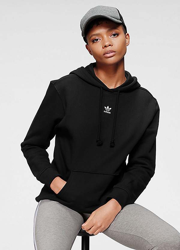 Adidas shop drawstring sweatshirt