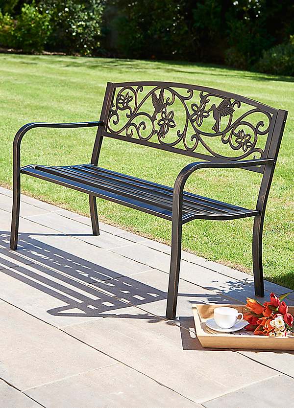 Hummingbird garden store bench