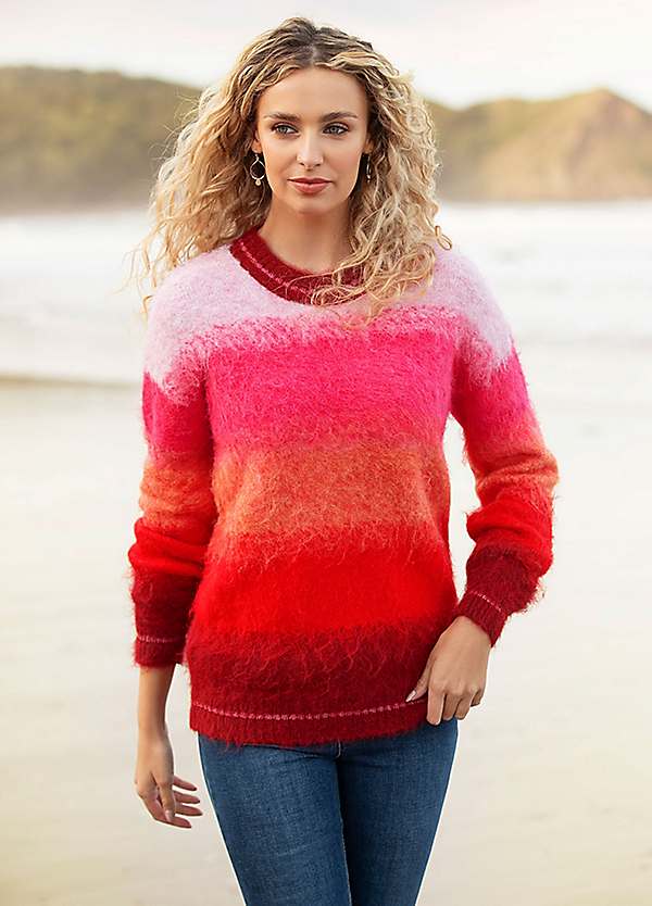 Ombre jumper outlet womens