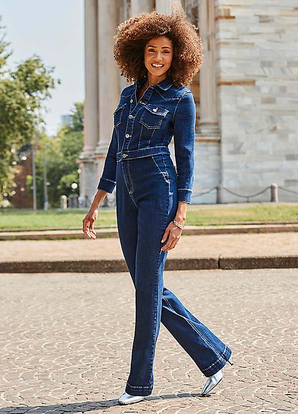 Style jumpsuit jeans online