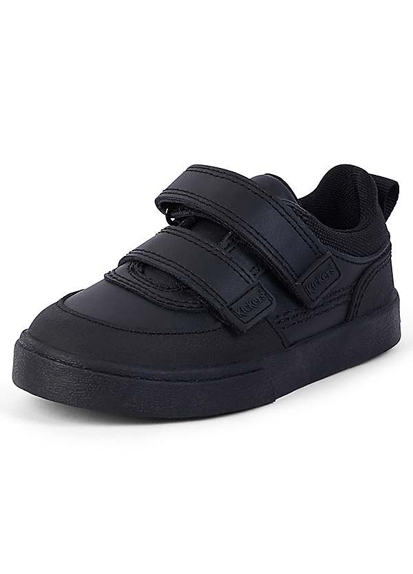 Infants Junior Boys Tovni Scuff Lo Leather Shoes by Kickers