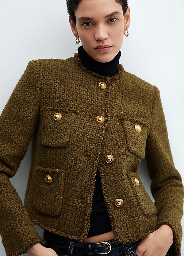 Boucle Jacket by Cotton Traders