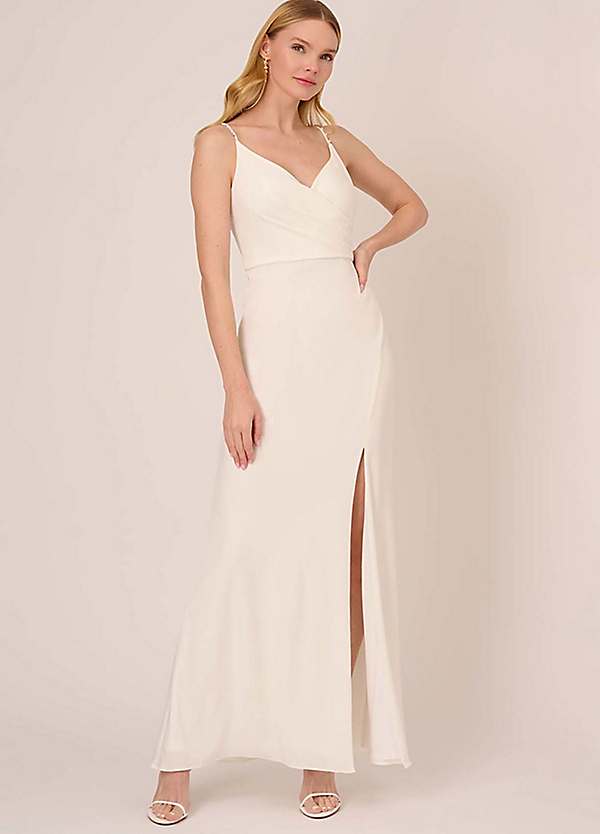 Jersey Draped Gown by Adrianna Papell