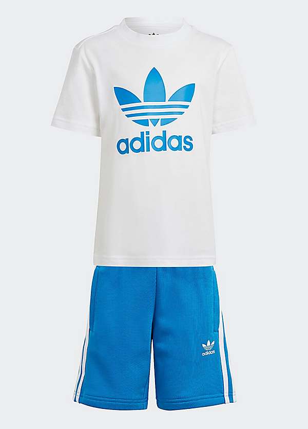 Kids 'Adicolor' T-Shirt Shorts Set by adidas Originals Look Again