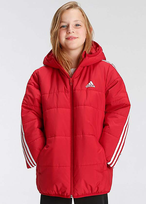 Girls red adidas clearance jacket