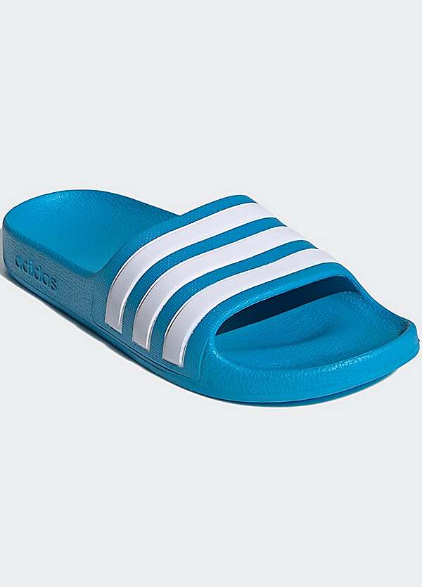 Kids Aqua Adilette Sliders by adidas Sportswear