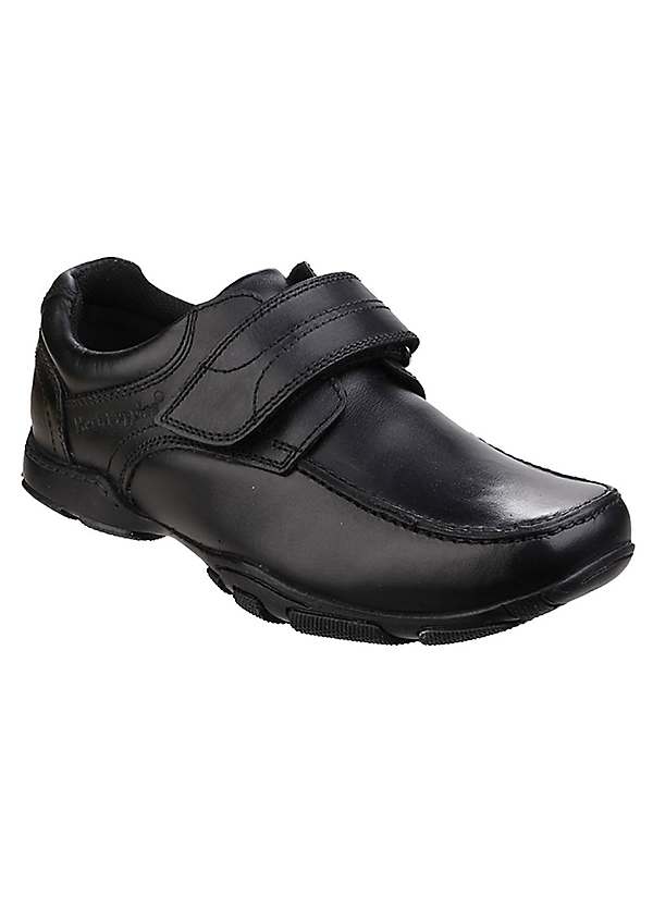 Hush puppies deals black school shoes