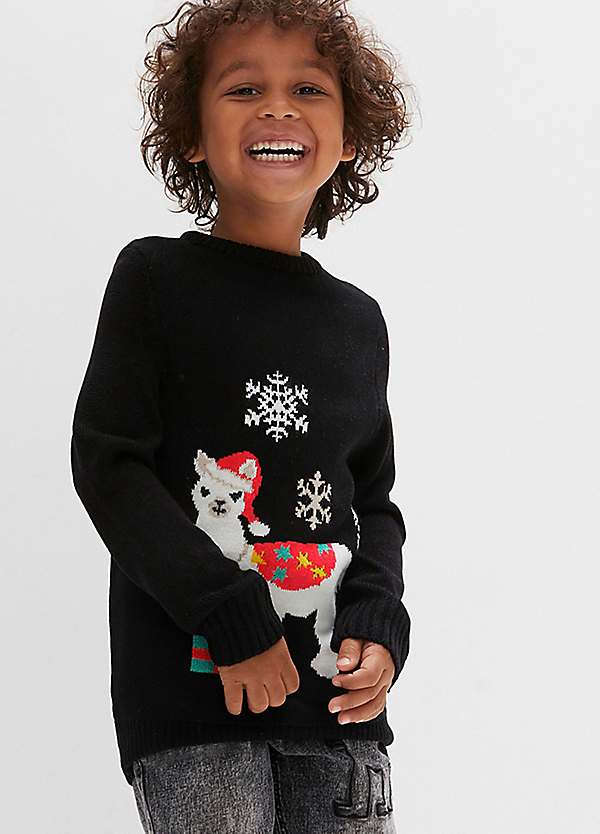 Kids christmas jumper with lights hotsell