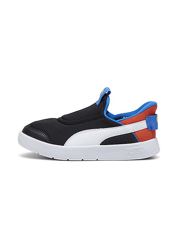 Kids Courtflex V3 Sliptech Trainers by Puma Look Again