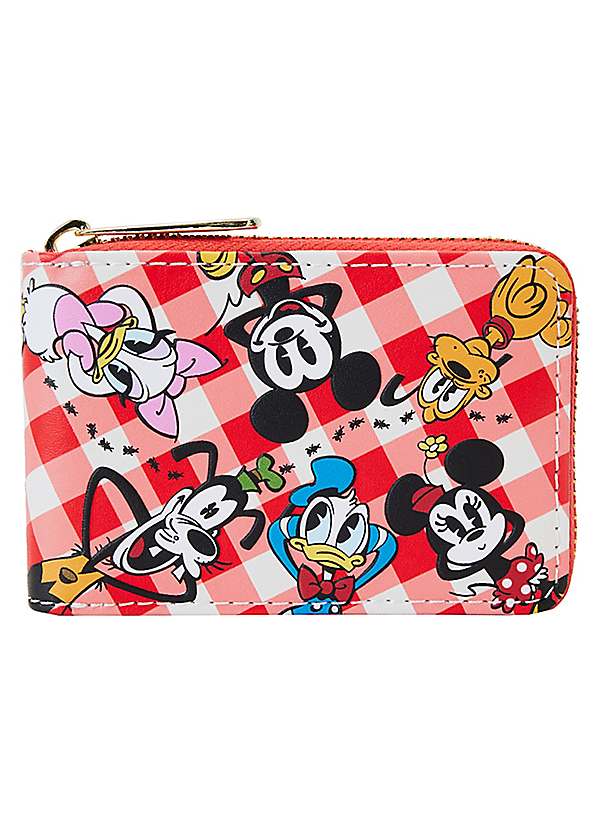 Kids Disney Mickey Friends Picnic Accordion Wallet by Loungefly