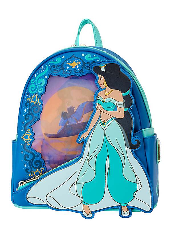 Kids Disney Princess Jasmine Lenticular Mini Backpack by Loungefly Look Again