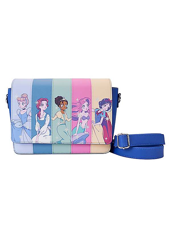 Loungefly sold Disney Princesses Debossed Duffel w/wallet