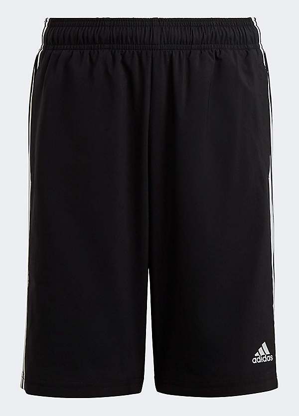 Adidas 3 best sale stripe shorts