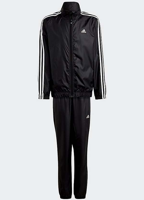 Kids Essentials 3 Stripe Tracksuit Set by adidas Sportswear