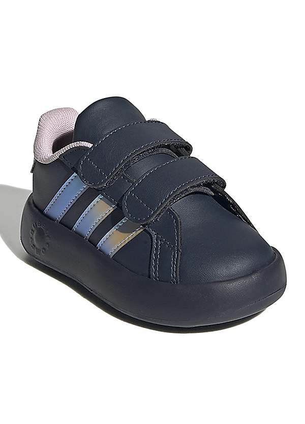 Kids Grand Court 2.0 Velcro Trainers by adidas Performance