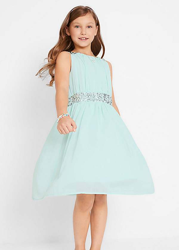 Kids Sequin Party Dress by bonprix