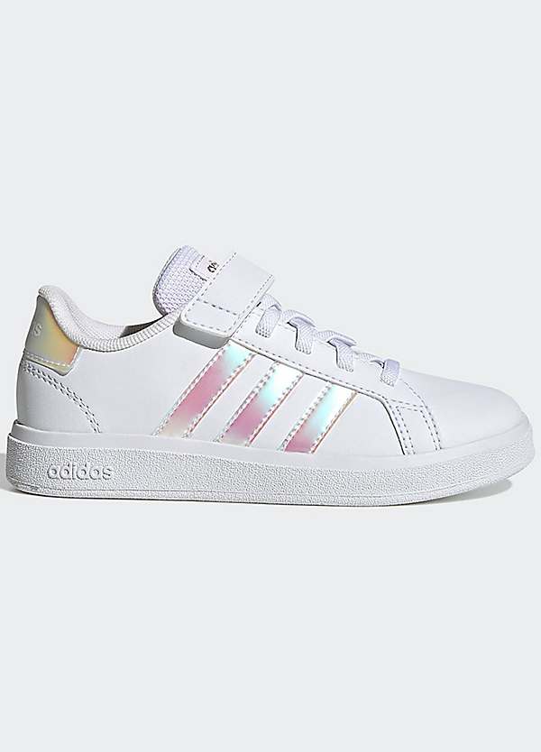 Kids adidas velcro on sale trainers