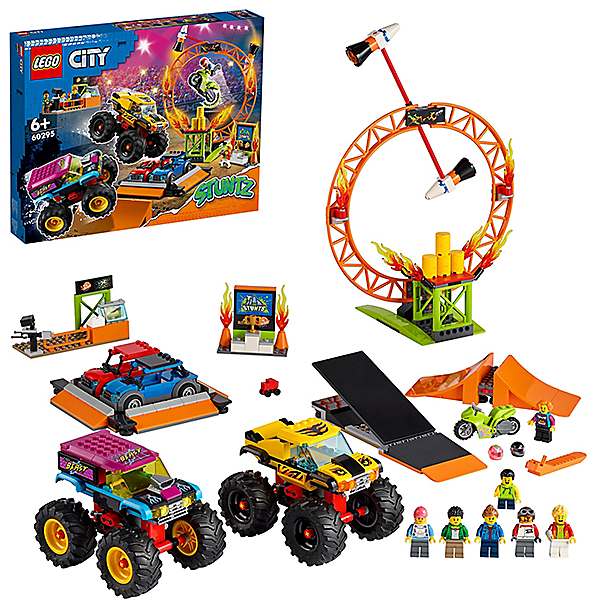 LEGO City Stuntz Stunt Show Arena Truck Set Look Again