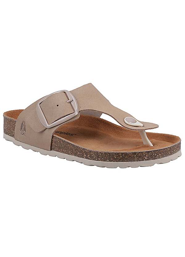 Hush puppies toe post sandals best sale