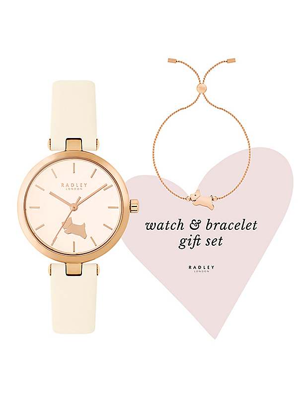 Michael kors rose coloured plated online and crystal friendship bracelet