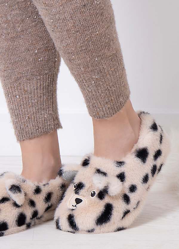 Fun fur slippers hotsell