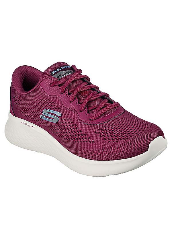 Skechers hot sale burgundy trainers