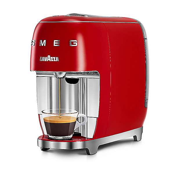 Lavazza A Modo Mio Coffee Machine - Red by SMEG