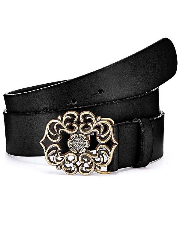 princess polly baby blue dress Ashwood Leather Ladies Leather Belt 3cm - Black | At Portmeirion Onlin