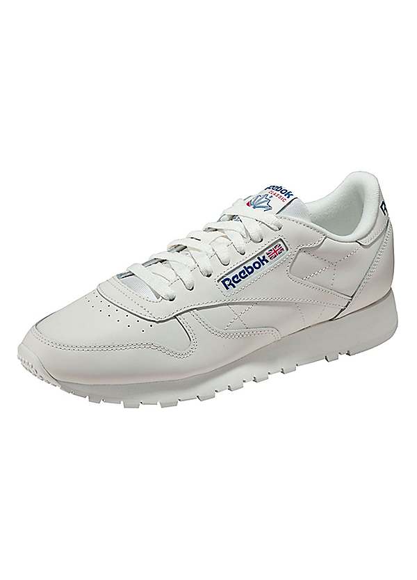 Leather Lace Up Trainers by Reebok Classic