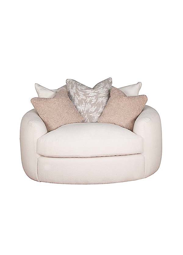 Leigh Swivel Love Chair by Buoyant