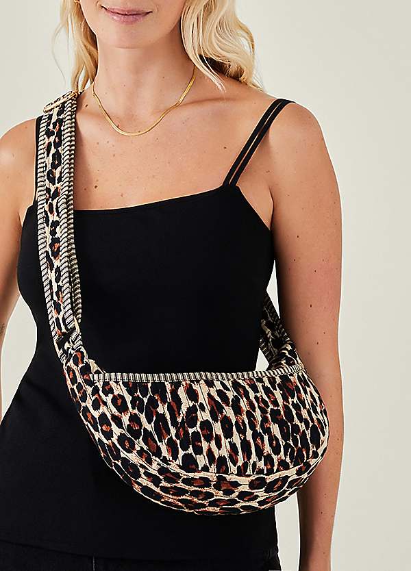 Leopard Print Sling Bag by Accessorize | Look Again