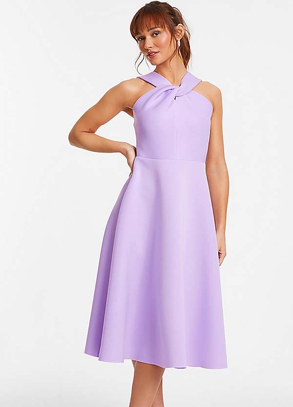 Lilac scuba dress best sale