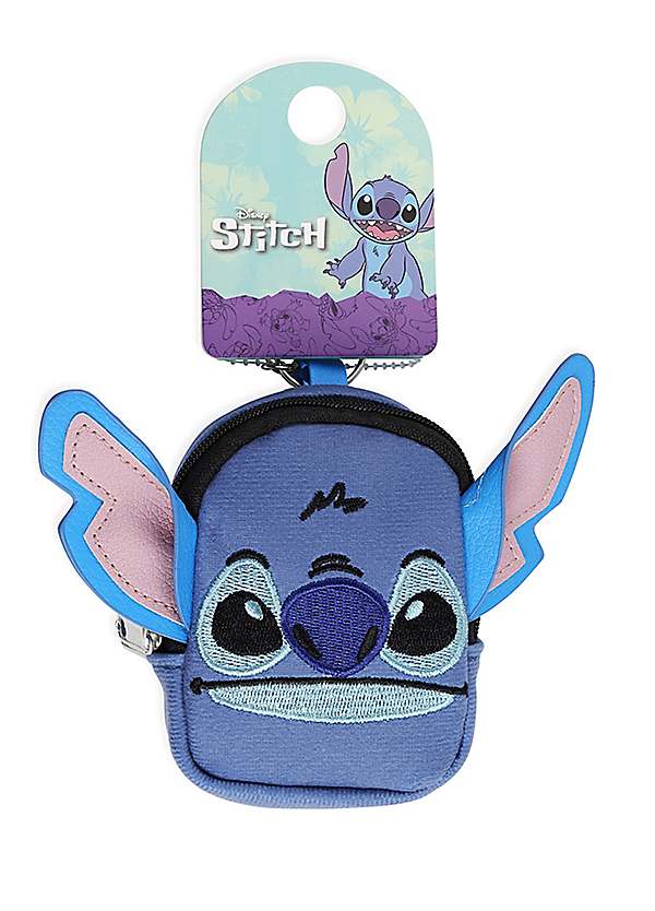 Lilo and Stitch Blue Mini Backpack Keychain by Disney Look Again