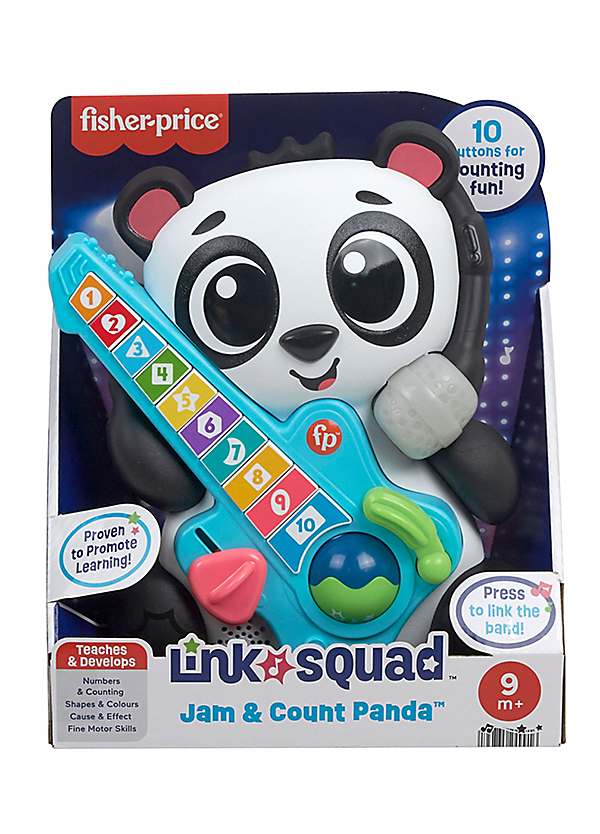 Link Squad Jam Count Panda by Fisher-Price Look Again